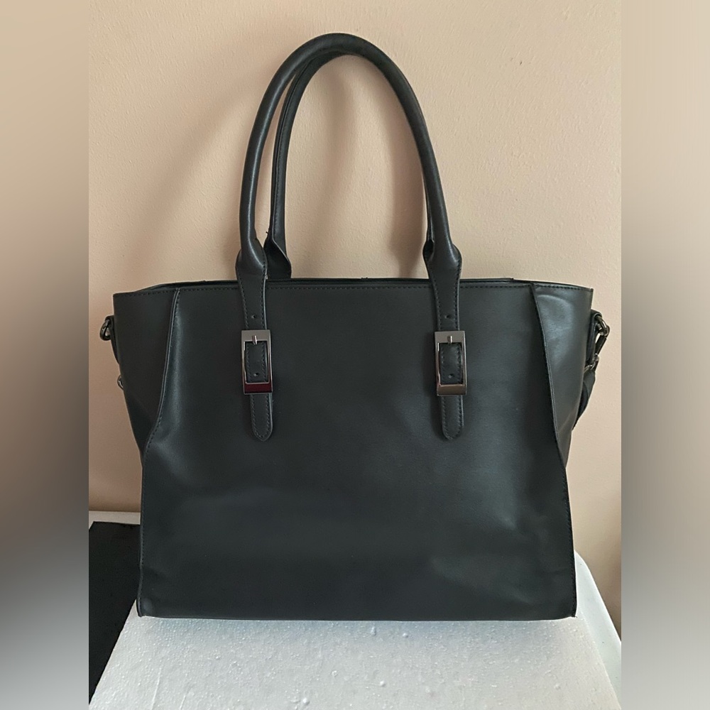 IAITU Laptop Bag for Women Work Tote, Business Computer Briefcase Black